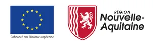 Logo Union Européenne et Région Nouvelle Aquitaine